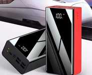 Powerbank 50000 mAh 10W LED Fast Charge 3.0 3xUSB Micro USB-C latarka
