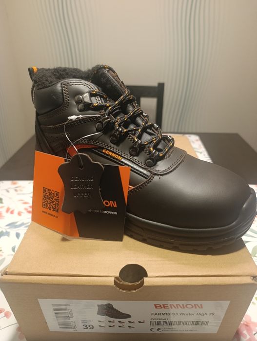 Sprzedam nowe buty BENNON FARMIS S3 Winter High – rozmiar 39