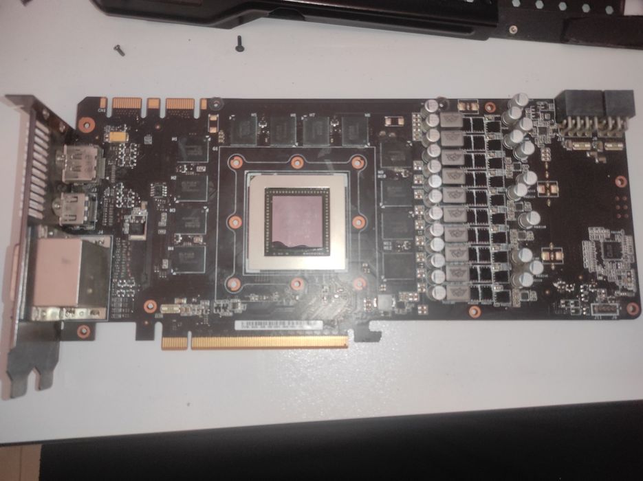 Видеокарта Asus GTX 780 3Gb под ремонт