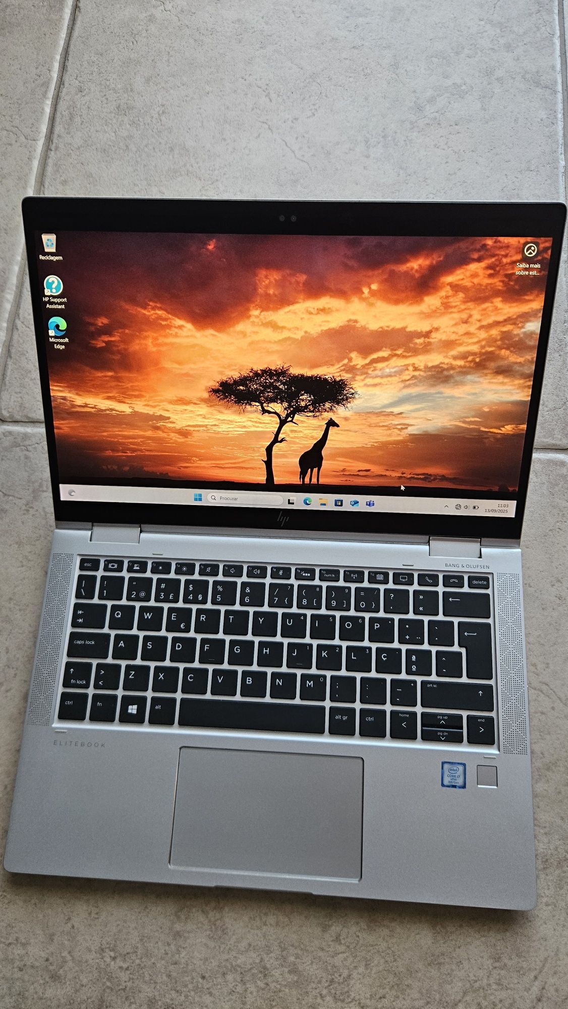 HP EliteBook x360 G3 Touch, Core i7 vPro 8th Gen, 16GB RAM, 240GB