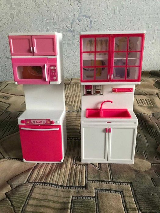 Кухня для куклы барби