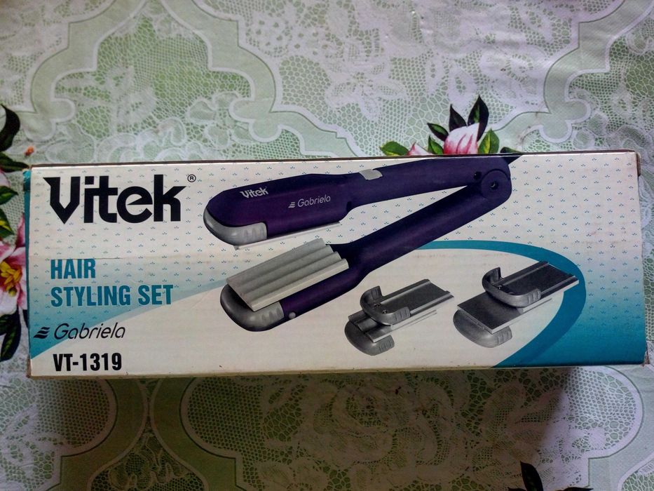 Плойка тройная ( набор для укладки волос) VITEK, новая, Австрия.