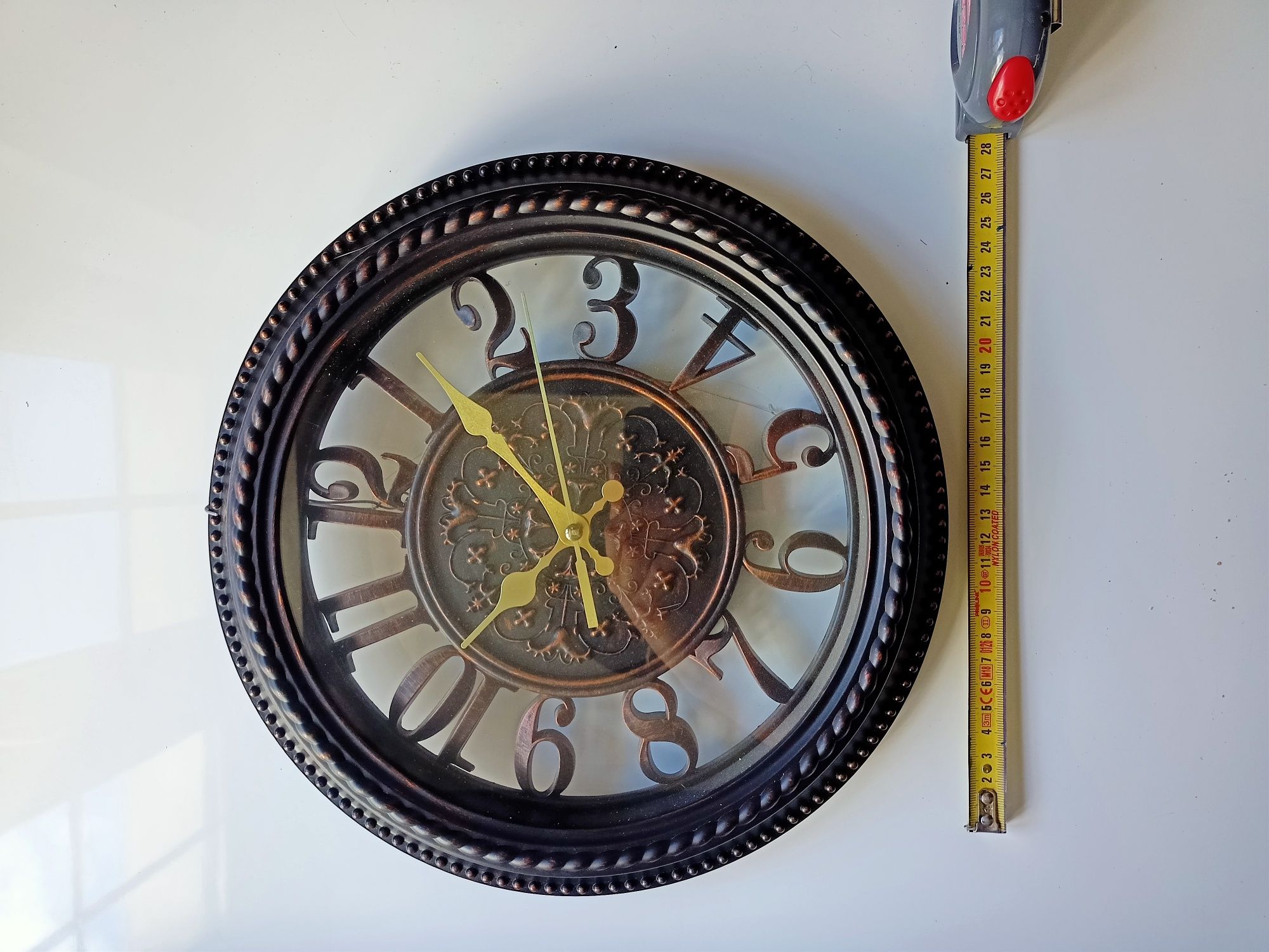 Zegar stylizowany (śr. 27 cm)