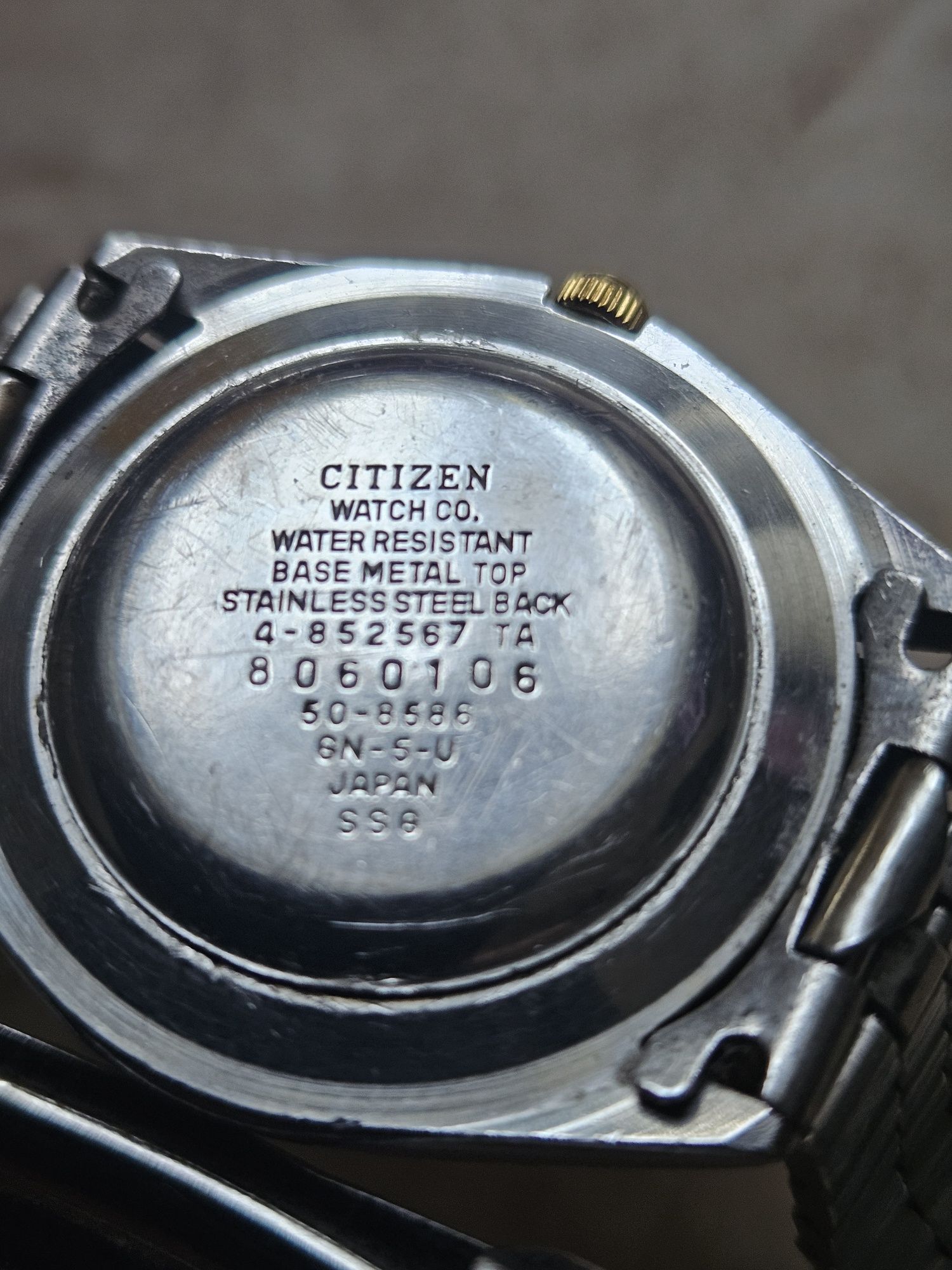 Citizen rzadki model 6N-5-U