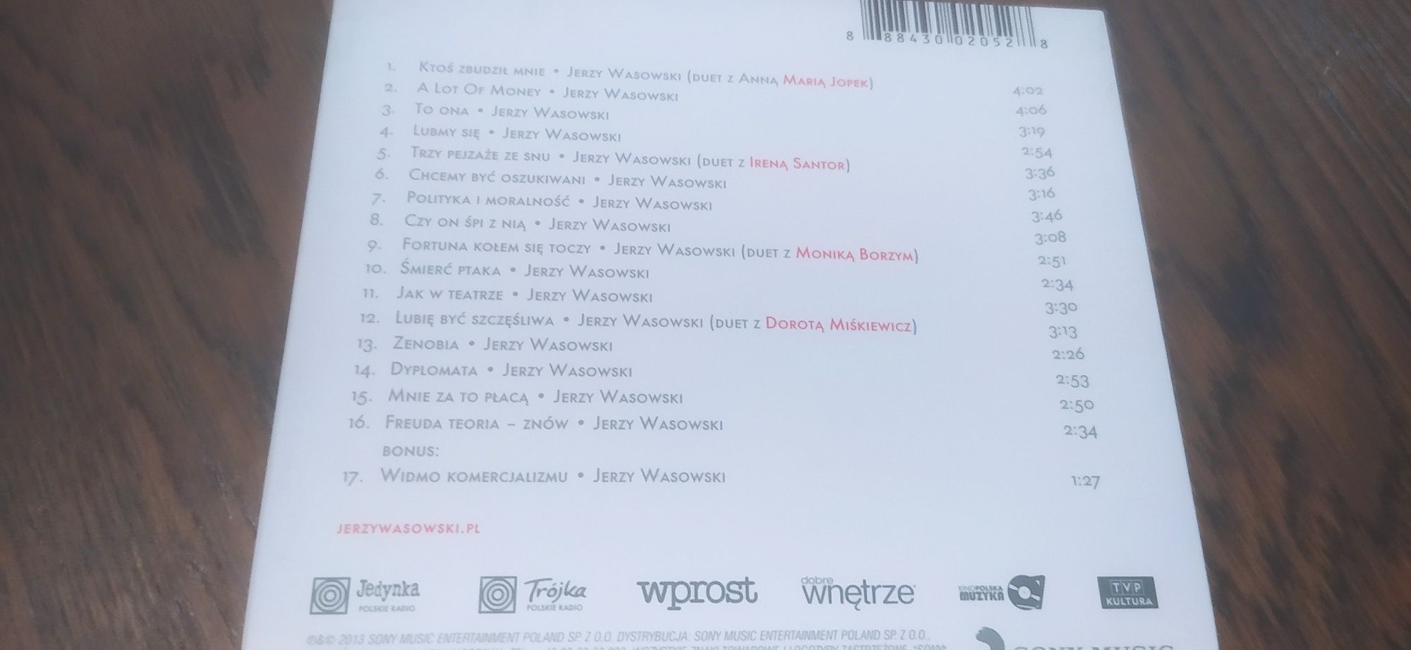 Jerzy Wasowski Odnaleziony ktoś zbudził mnie CD