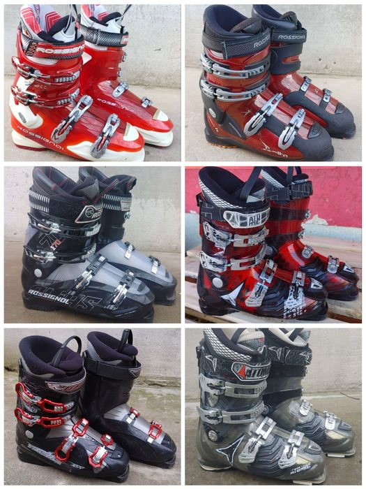 Лыжные ботинки мужские 41 - 46р 2 3 4 5 Salomon Fischer Rossignol Head