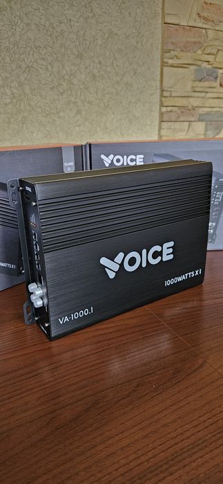 1-канальний підсилювач Voice VA-1000.1/моноблок/для сабвуфера/Автозвук