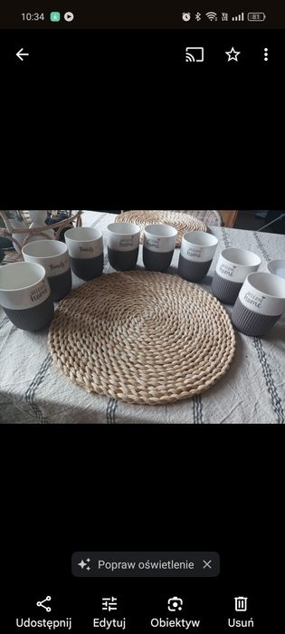 Zestaw  kubków 8 szt.