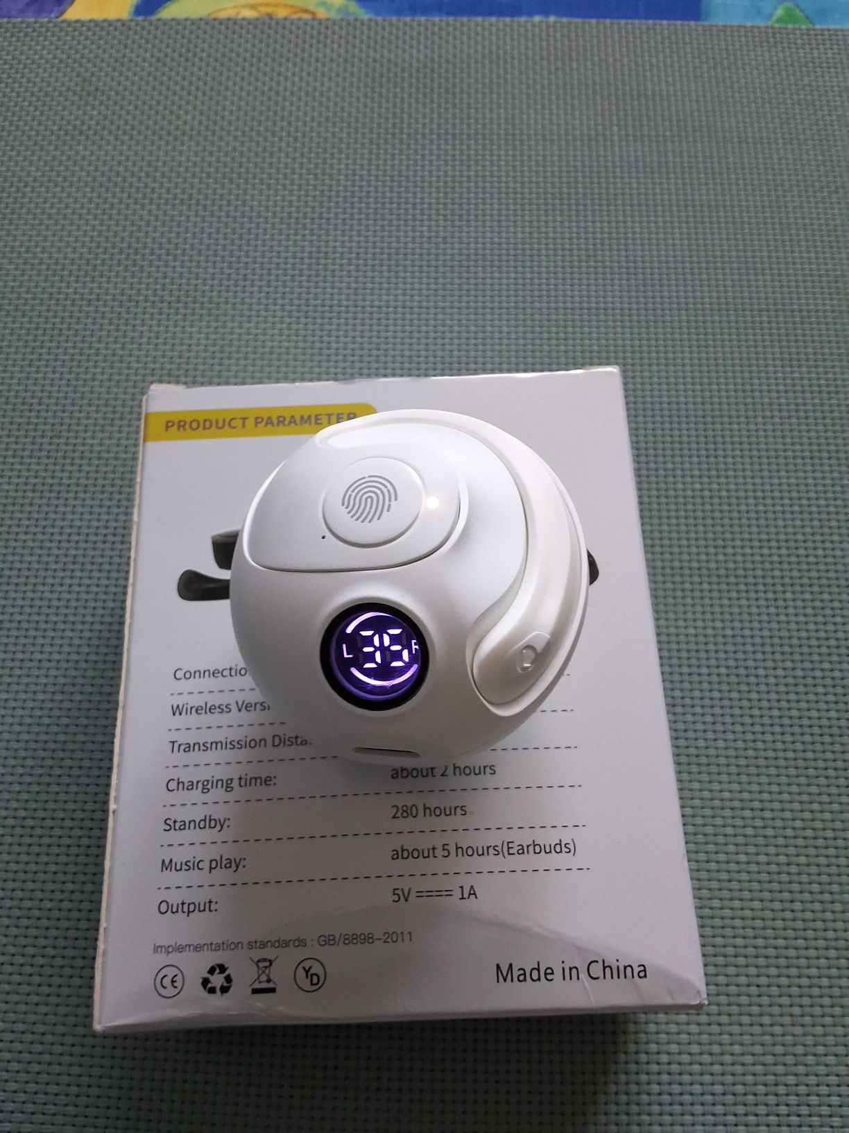 Słuchawki bezprzewodowe Clip-On Earbuds  JR07