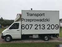 Transport bagażówka Kołobrzeg auto z windą