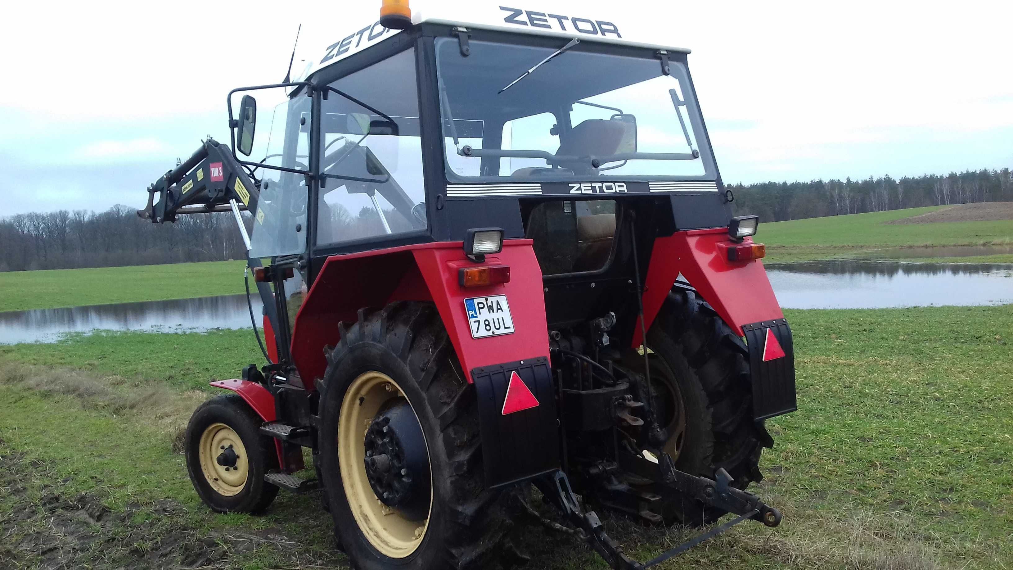 Zetor 5211 wspomaganie ładowacz czołowy tur super stan zobacz warto