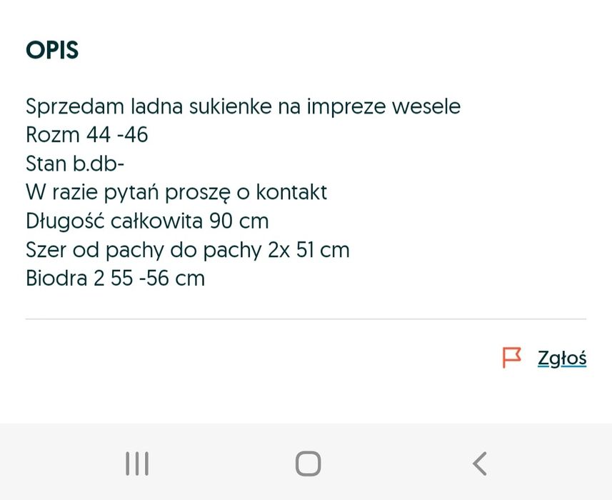 Sukienka wesele impreza