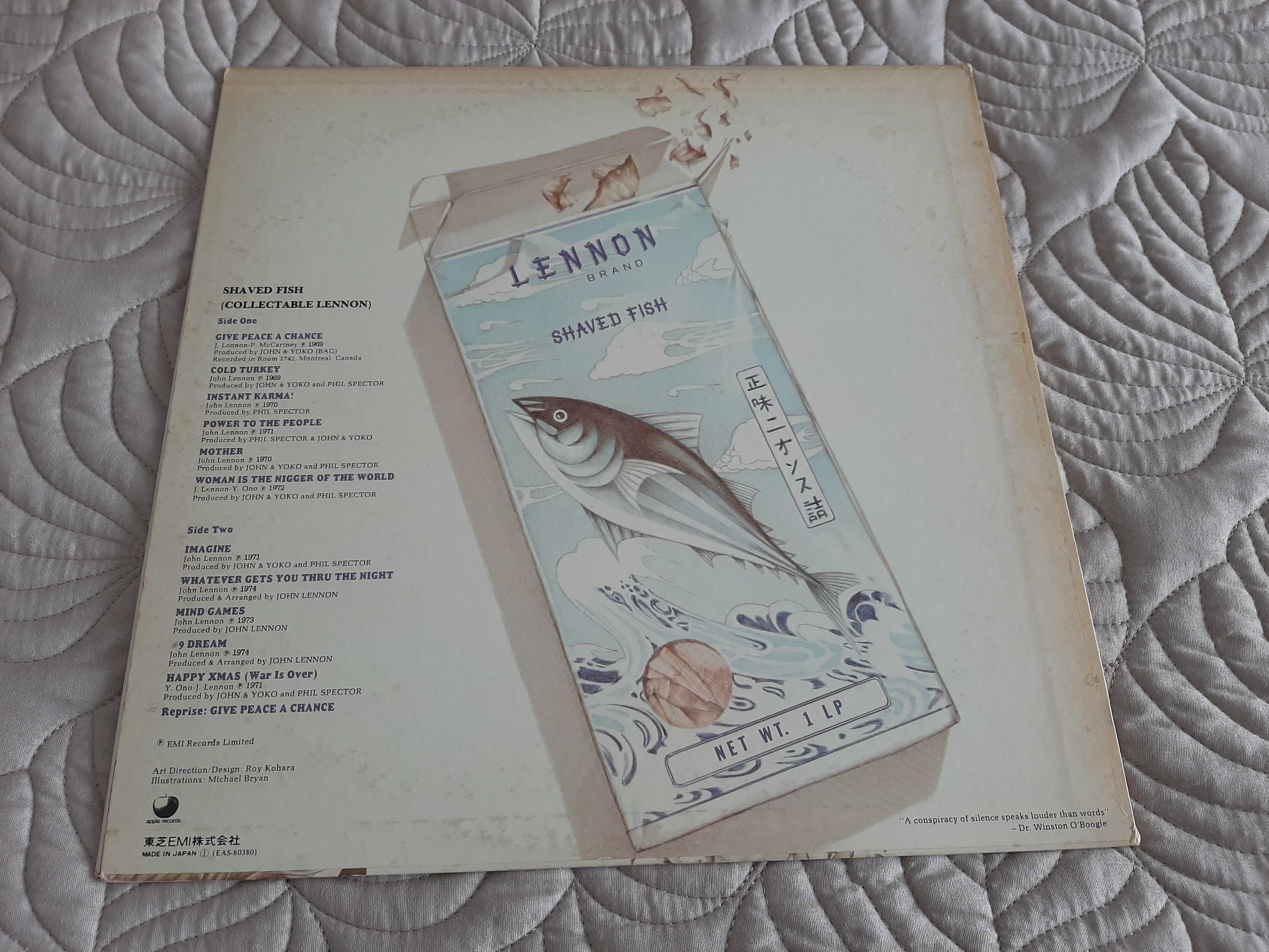 John Lennon/Plastic Ono Band - Shaved Fish - Japão - Vinil LP