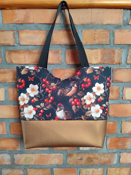 Torebka damska ptaki