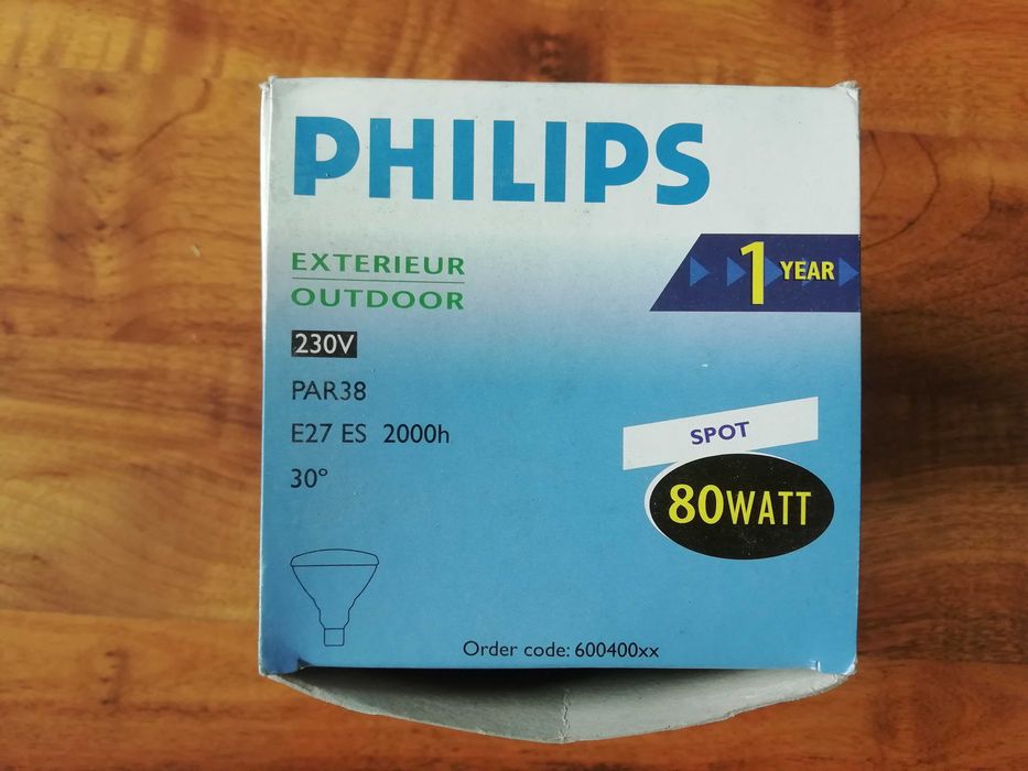 Żarówka reflektorowa Philips PAR38 80W E27