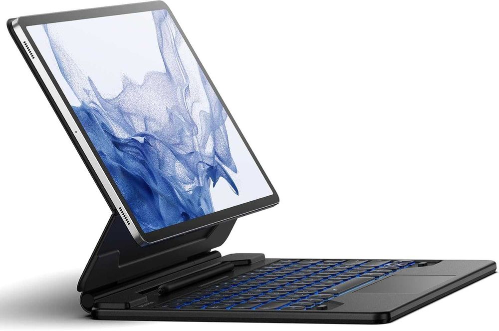 Dexnor Etui z klawiaturą do Samsung Galaxy Tab12,4" Włoski układ QWERT