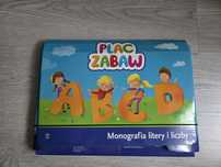 Pomoce dydaktyczne - monografia litery i liczby
