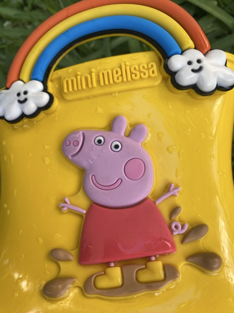 Galochas Mini Melissa Peppa Pig- T23/24