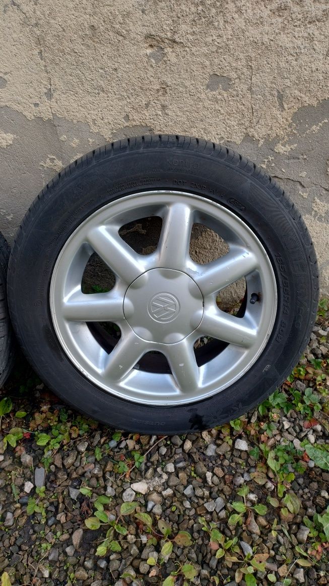 Koła 14' VW Polo LUPO 185/55/R14 Alufelgi Hankook Laufenn dobry stan!