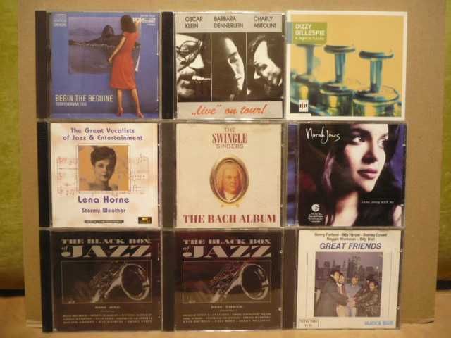 Wyprzedaż kolekcji płyt CD z tematyką JAZZ.Zestaw nr.1.Zapraszam.