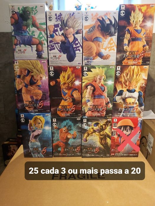 Figuras dragonball originais