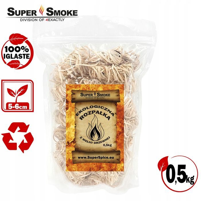 Rozpałka Ekologiczna Super Smoke- 500g