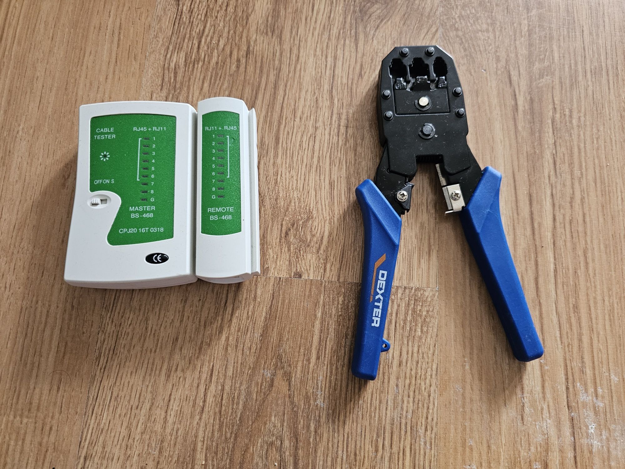 Tester kabli i zaciskarka kolektorów