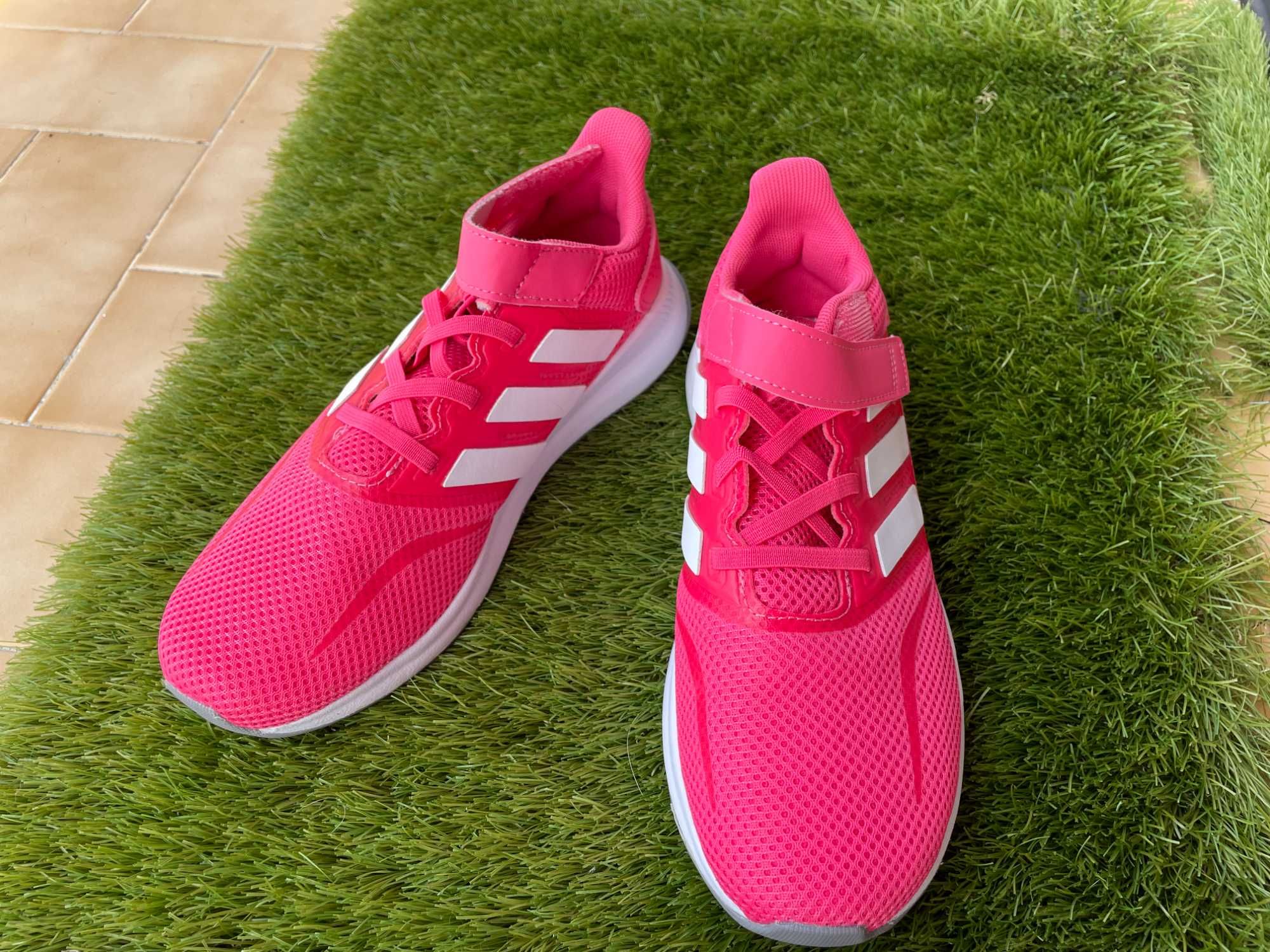 Ténis Adidas Runfalcon Rosa tamanho 34 Europa