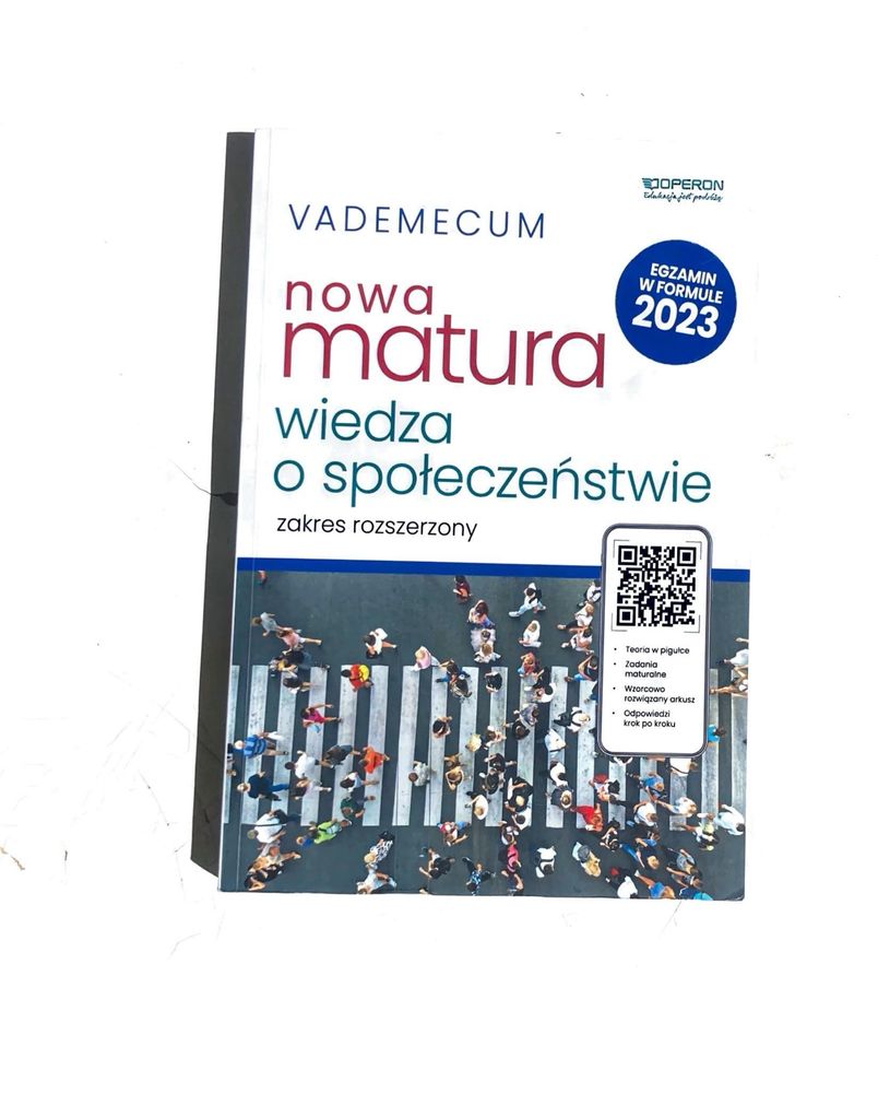 Vademecum WOS operon nowa matura wiedza o społeczństwie liceum