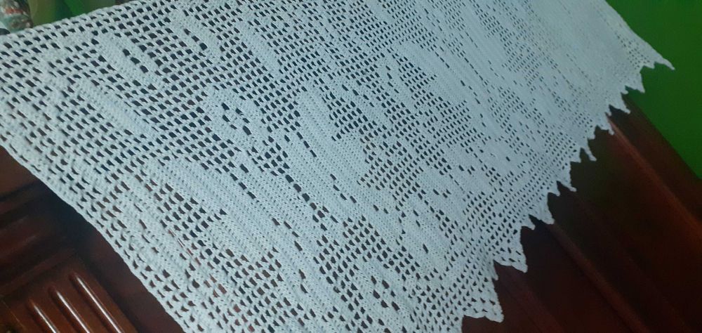 Lamberkin koronkowy wzór Gołąbki