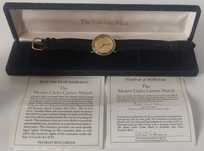 Zegarek Franklin Mint Limited Silver 925 Monte Carlo Cartier Styl Gold