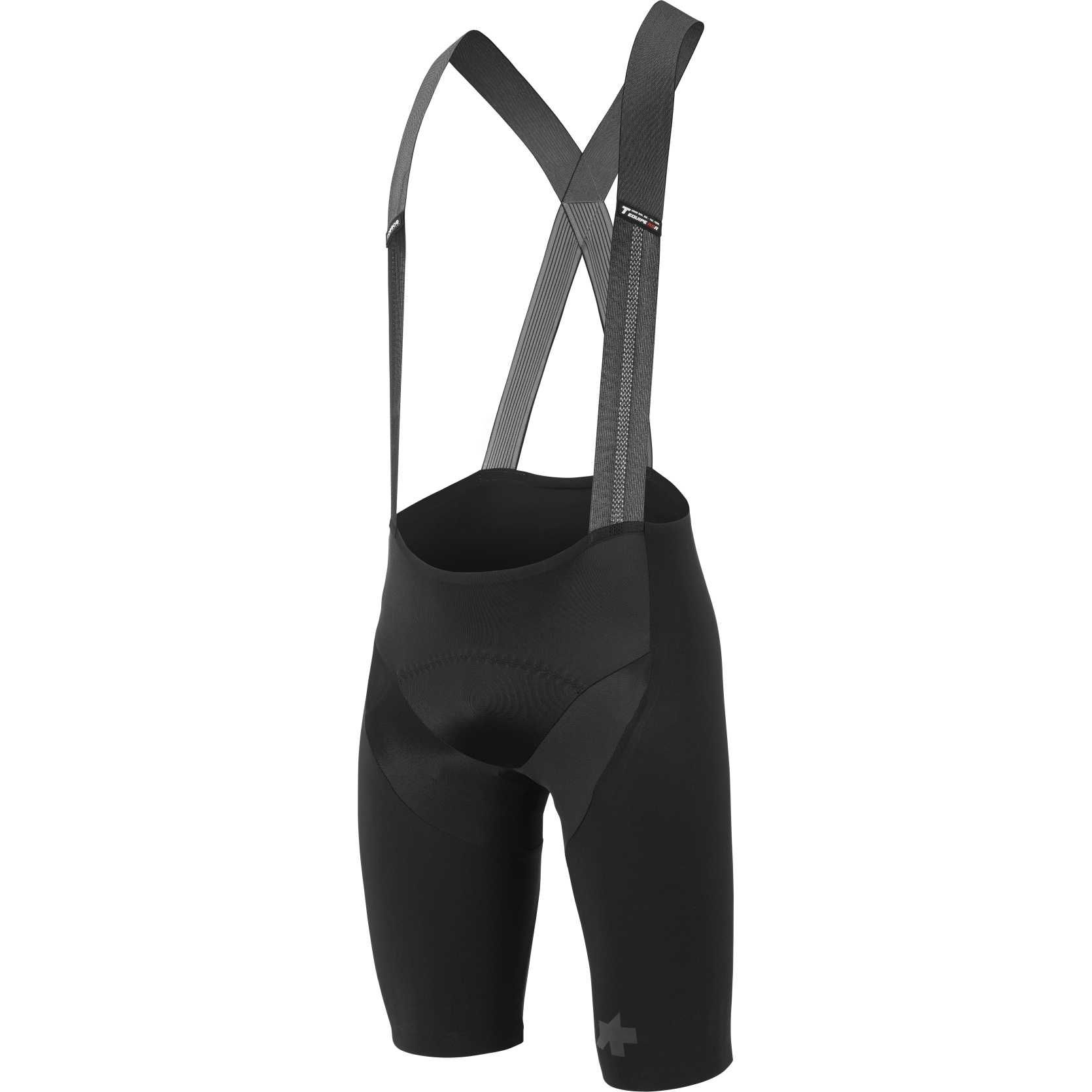 Assos Equipe RSR S9 Targa Spodenki Rowerowe z Szelkami czarny L
