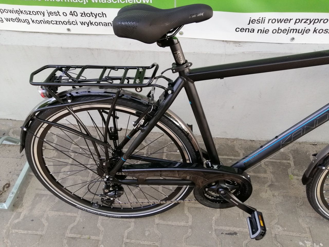 Promocja! Nowy rower trekkingowy Kands Alpha City/24 biegi shimano/alu