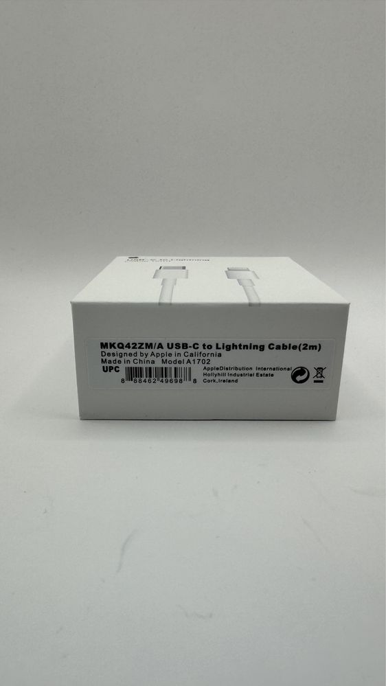 Oryginalny Kabel Lightning USB-C 2 M White do iPhone/iPad