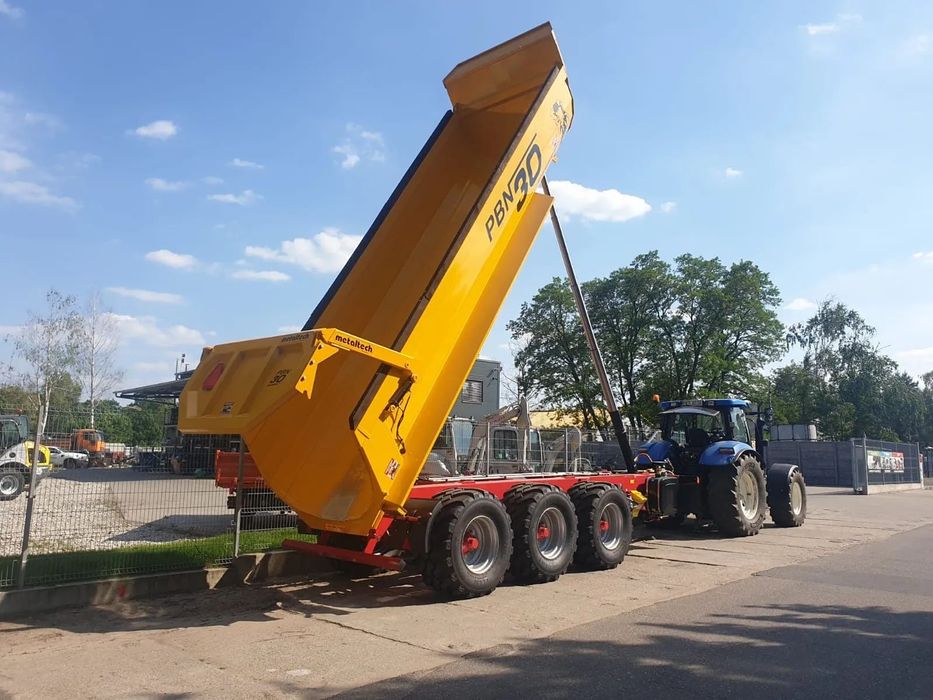 Metaltech PBN30R  Przyczepa budowlana Metaltech PBN30R mammut,wywrotka