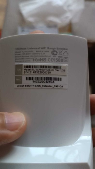 Repetidor WIFI tp-link AC750 RE200