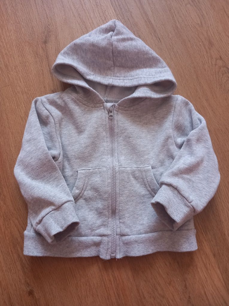 Bluza z kapturem zapinana dla dziecka cubus rozmiar 74