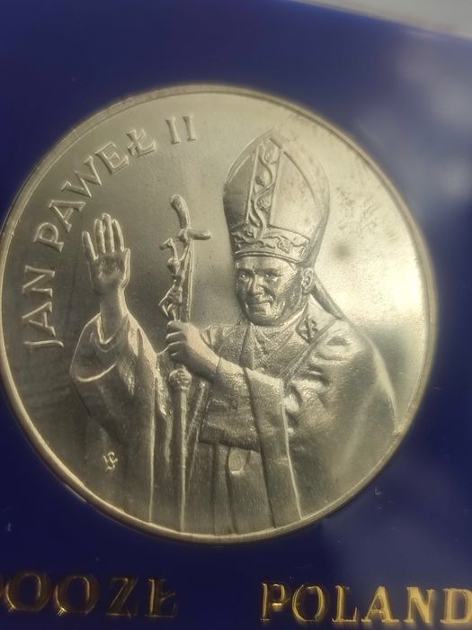 Jan Paweł II 10000 zł 1987