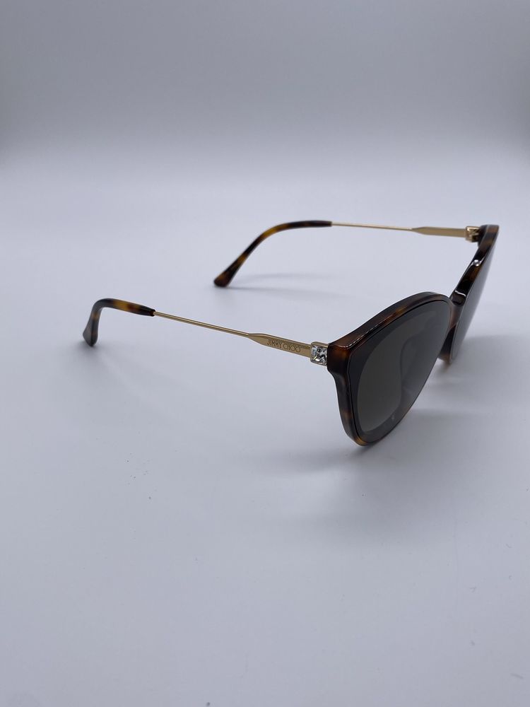 Okulary przeciwsłoneczne JIMMY CHOO VIC-F-SK-086 Kocie Brązowe Damskie