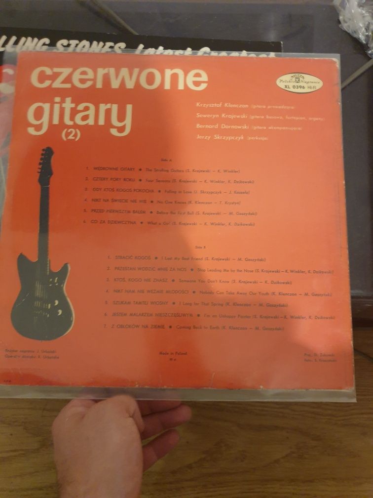 Płyta winylowa Czerwone Gitary