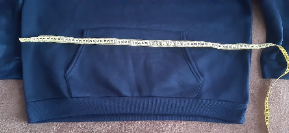 Жіночий утеплений на флісі спортивний костюм, синій XXL