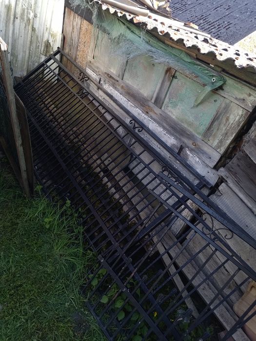 Ogrodzenie balkonowe płot żeliwny na taras solidny