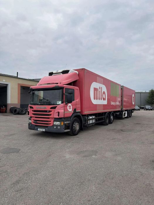 Scania P410  Scania Tandem 37 Euro Palet