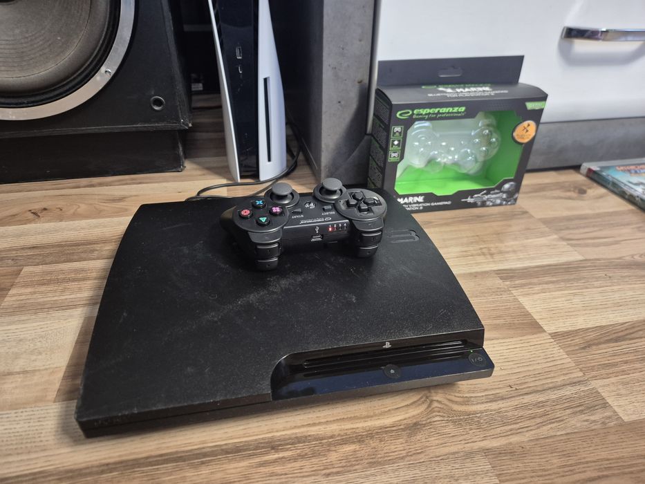 Konsola PS3 Sony PlayStation 3 500gb +pad CECH-3004B Slim Sprawna 100%