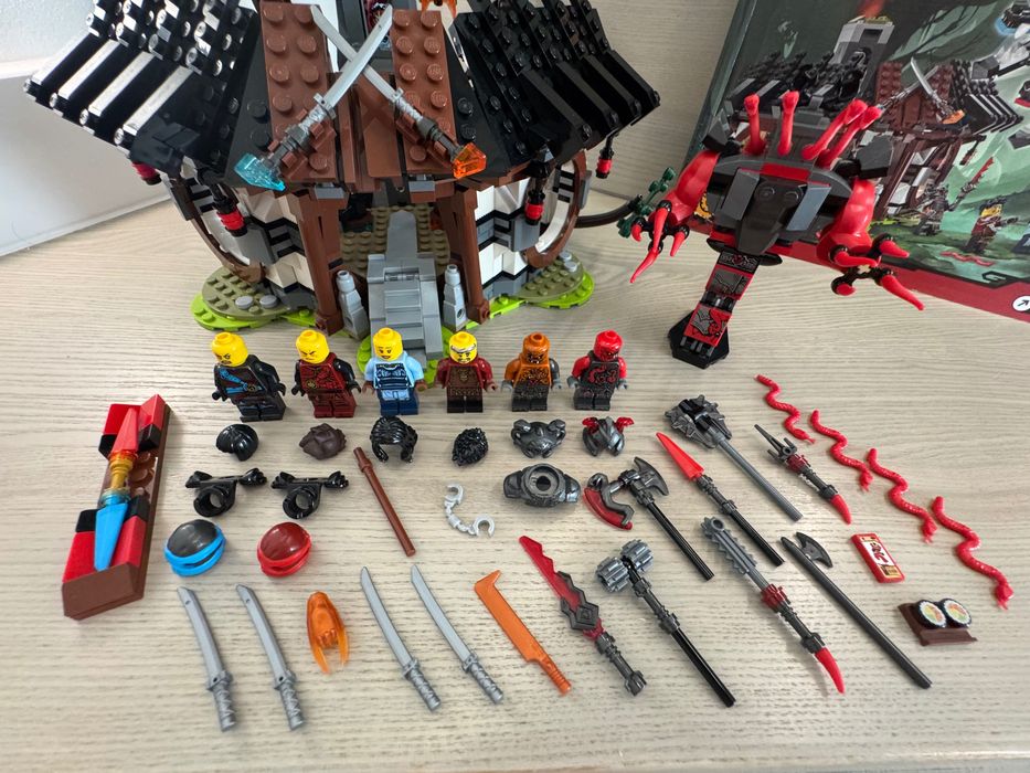 Aktualne. LEGO Ninjago 70627 Kuźnia Smoka KOMPLET z pudełkiem