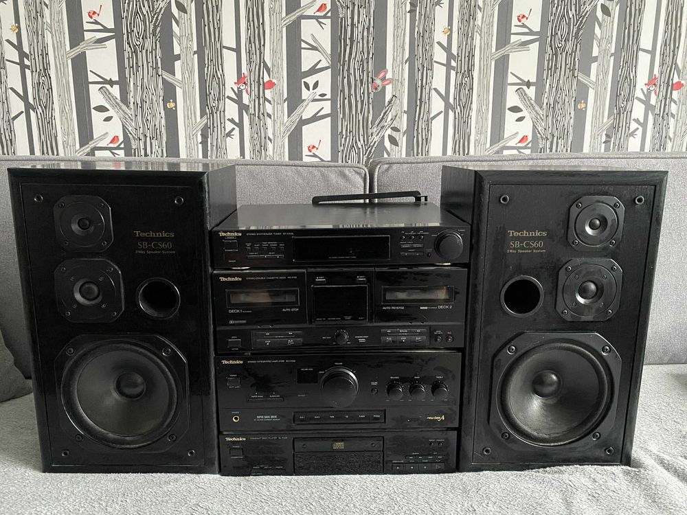Technics wieza  z glosnikami
