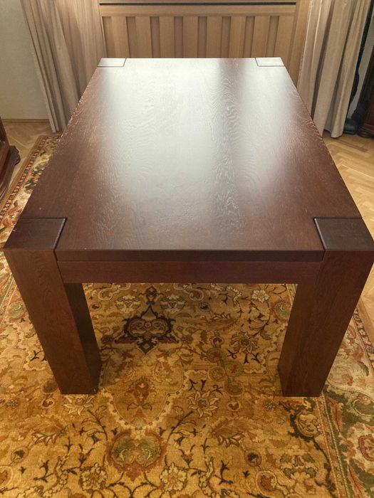 Meble Dębowe Zakor - Witryna narożna, Kredens, Komoda, Stół + Krzesła