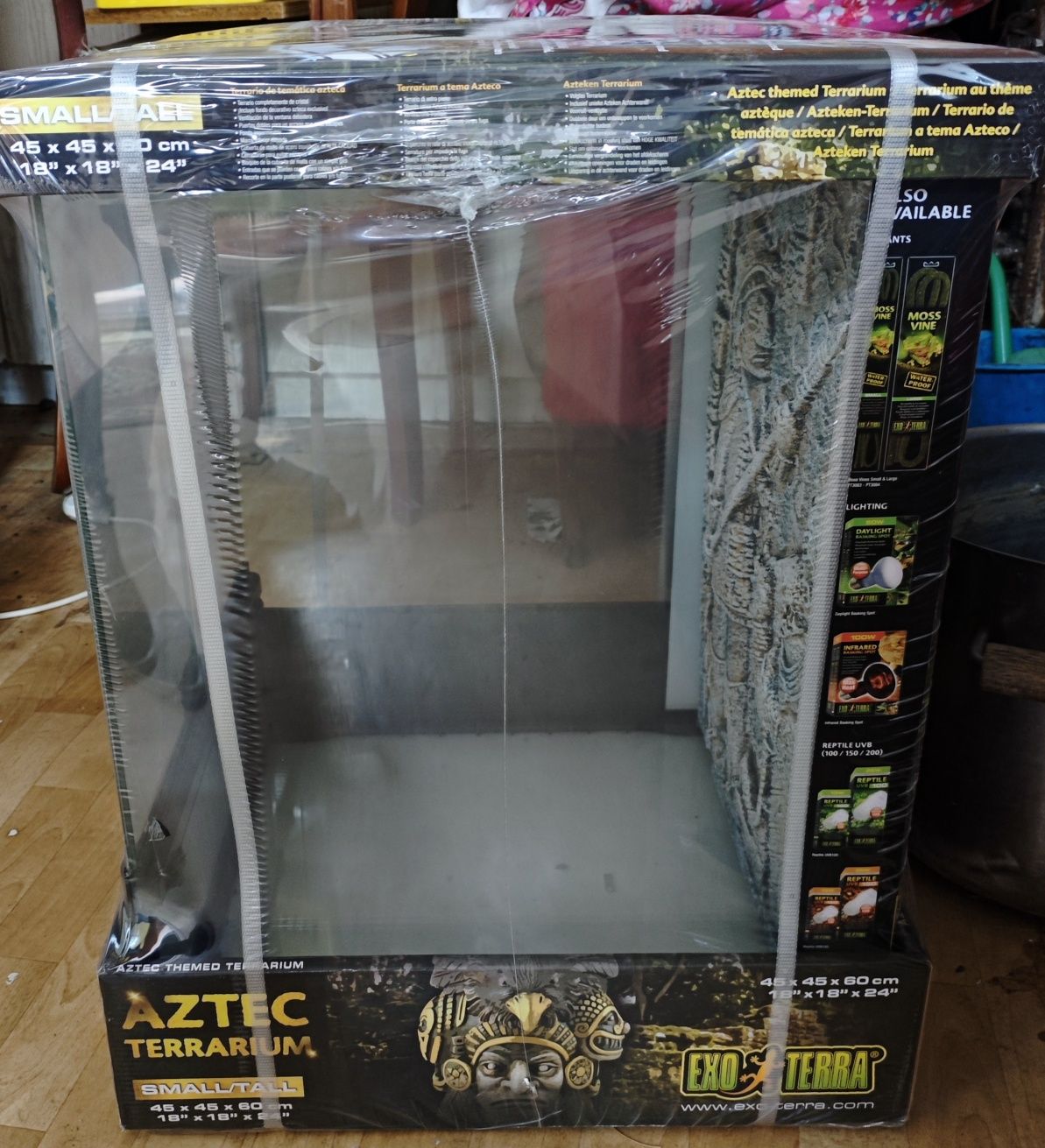Terrarium 45x45x60 nowe