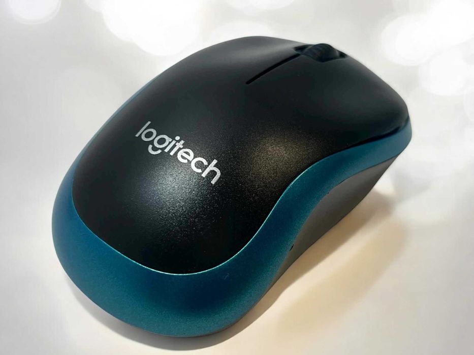 Bezprzewodowa Myszka Logitech M185 (niebieska) - Nowa