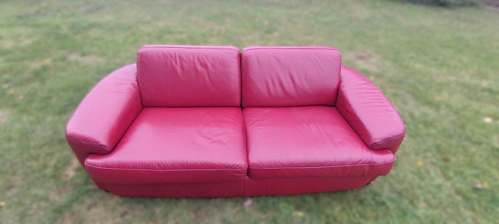 Komplet skórzanych mebli wypoczynkowych (do negocjacji)